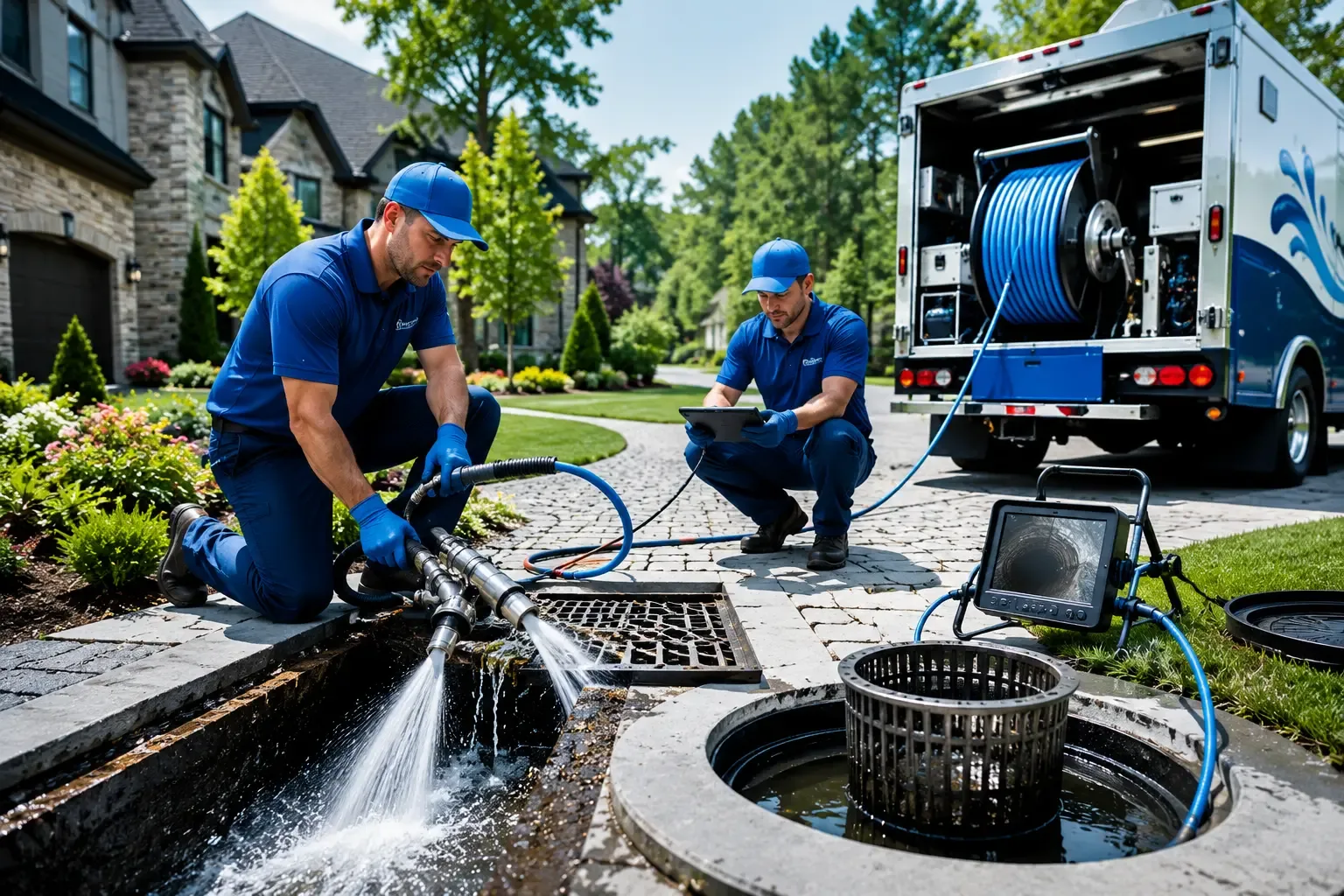 Local outdoor drain cleaning professionals in Attica, MI