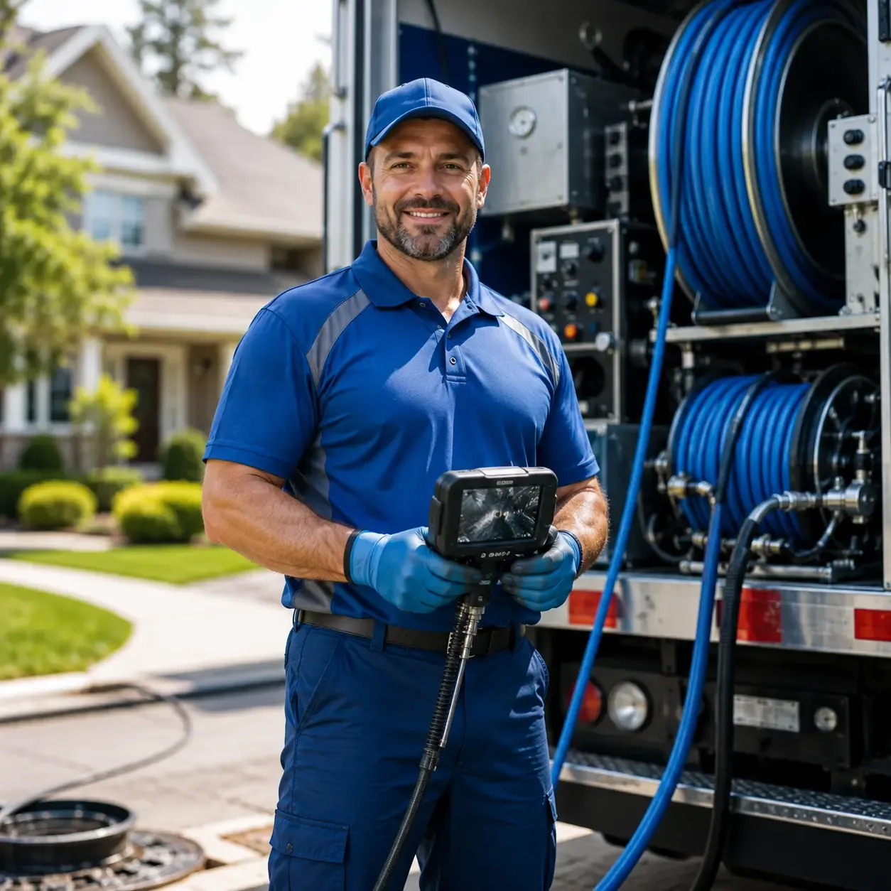 Local outdoor drain cleaning specialists in Attica, MI